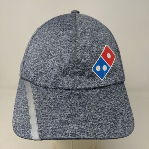 Domino's Gear Men's Strapback Hat Blue Gray Size OS Employee Uniform Cap - Picture 3 of 11